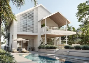 2322 James Hardie Modern Costal 2 Outdoor Alfresco Garden