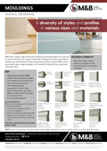 Mouldings NEW OCT24RS editable pdf